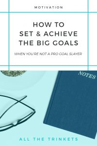 Ever had a hard time setting and achieving goals for yourself? Check out this 5 actionable steps to set and achieve the big goals. #goalplanning #goals
